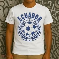 Ecuador 1925 Futbol Soccer Country Team Fan T-Shirt thumb 3