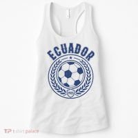 Ecuador 1925 Futbol Soccer Country Team Fan Women's Tank Top thumb 0