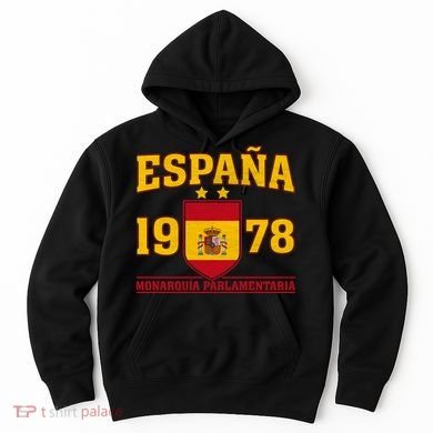 Español 1978 Monarquía Parlamentaria Spain Soccer Hoodie