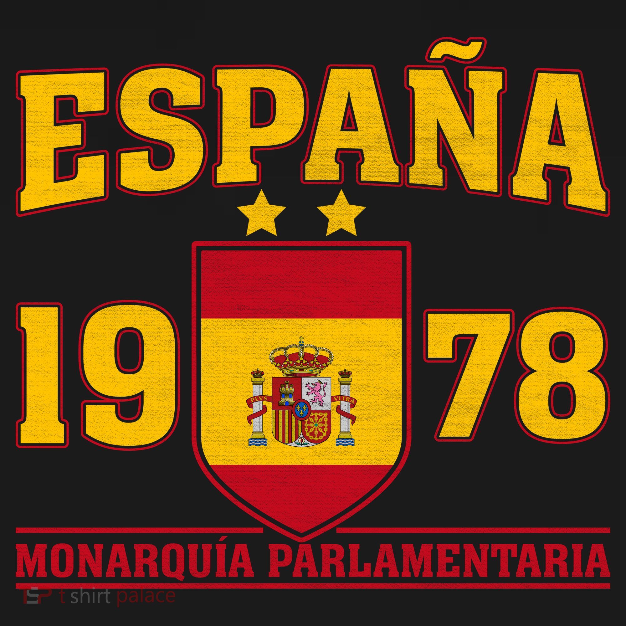 Español 1978 Monarquía Parlamentaria Spain Soccer Sweatshirt