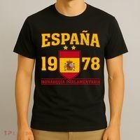 Español 1978 Monarquía Parlamentaria Spain Soccer T-Shirt thumb 3