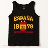 Español 1978 Monarquía Parlamentaria Spain Soccer Tank Top thumb 2