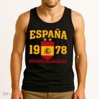 Español 1978 Monarquía Parlamentaria Spain Soccer Tank Top thumb 3