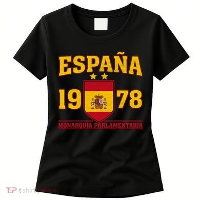 Español 1978 Monarquía Parlamentaria Spain Soccer Women's T-Shirt