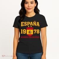 Español 1978 Monarquía Parlamentaria Spain Soccer Women's T-Shirt thumb 4