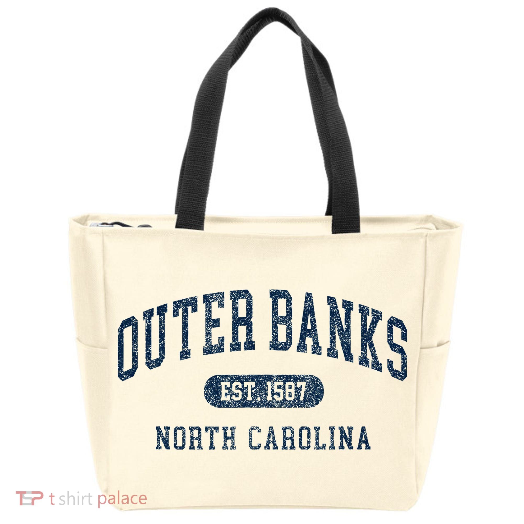 Est 1587 Obx North Carolina Nc Tote Bag
