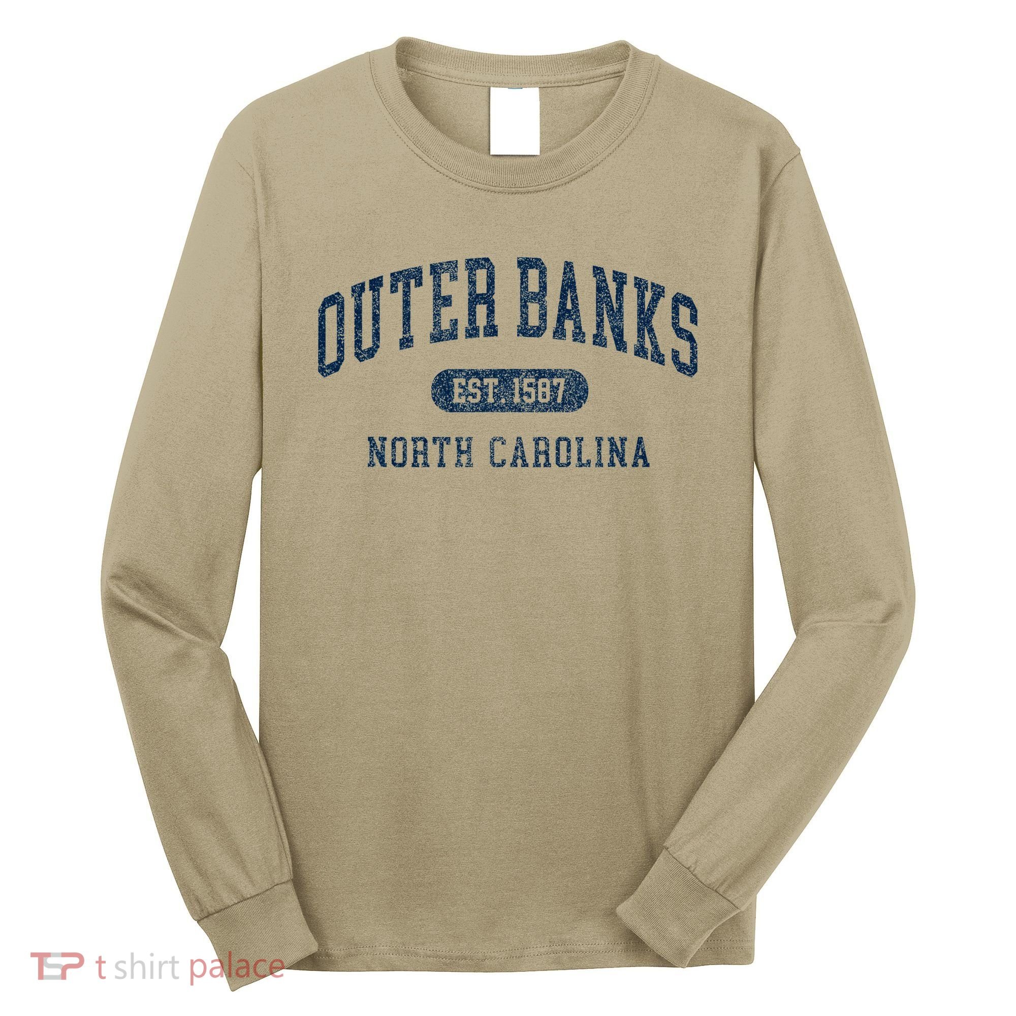 Est 1587 Obx North Carolina Nc Long Sleeve Shirt
