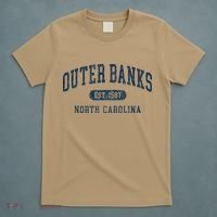 Est 1587 Obx North Carolina Nc T-Shirt thumb 5