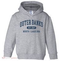 Est 1587 Obx North Carolina Nc Toddler Hoodie thumb 0