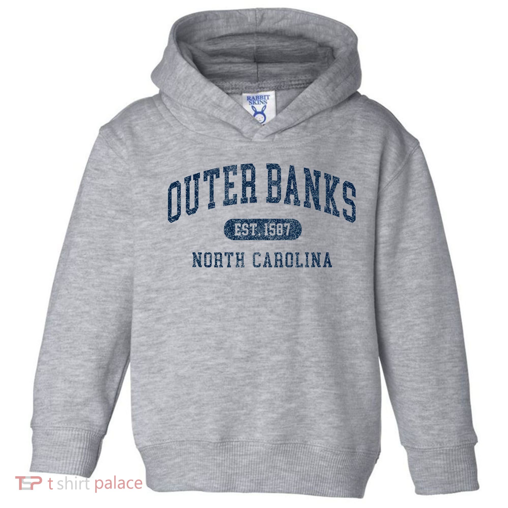 Est 1587 Obx North Carolina Nc Toddler Hoodie