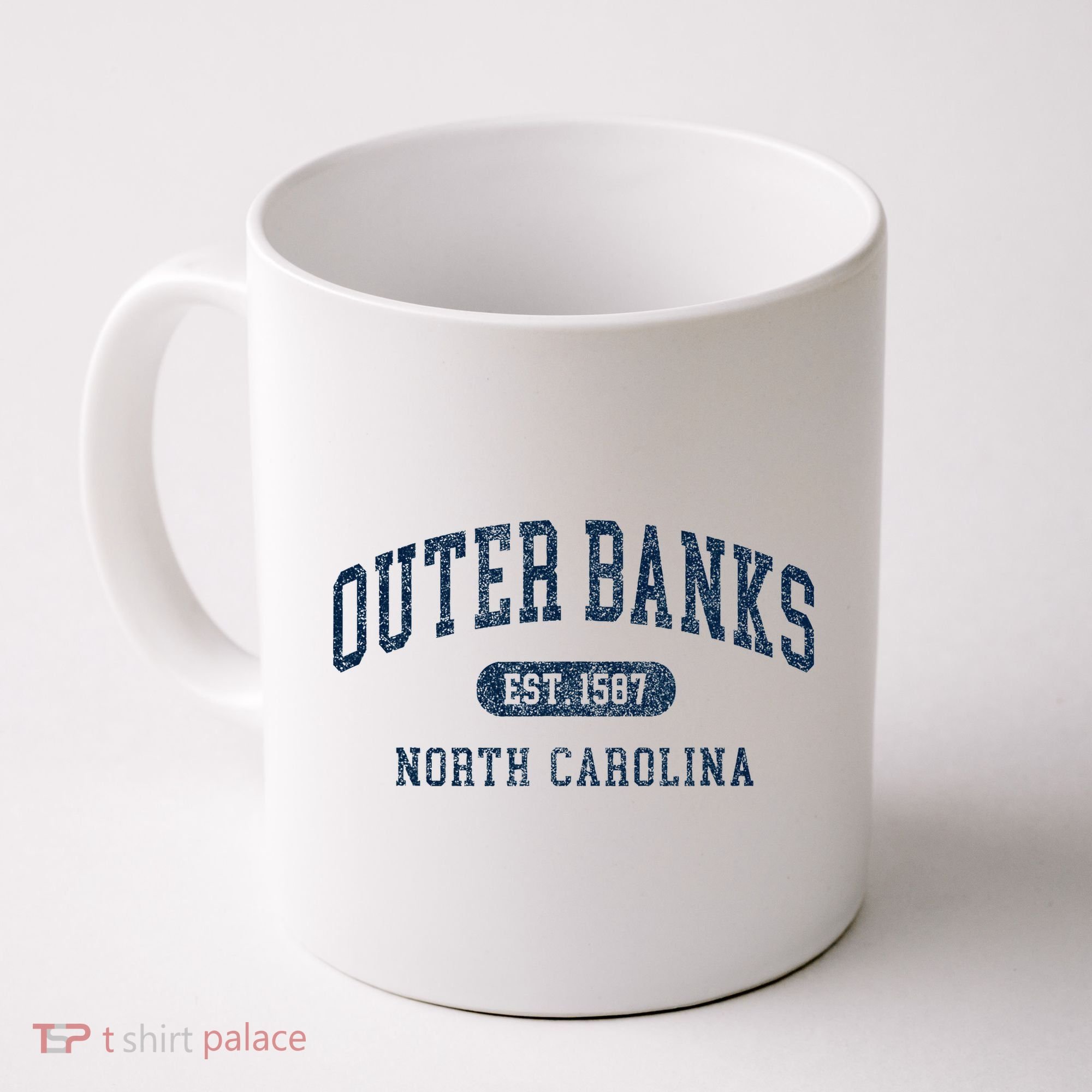 Est 1587 Obx North Carolina Nc Coffee Mug
