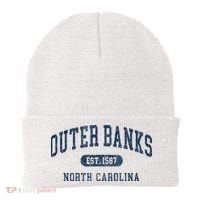 Est 1587 Obx North Carolina Nc Beanie thumb 0