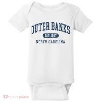 Est 1587 Obx North Carolina Nc Baby Bodysuit thumb 0