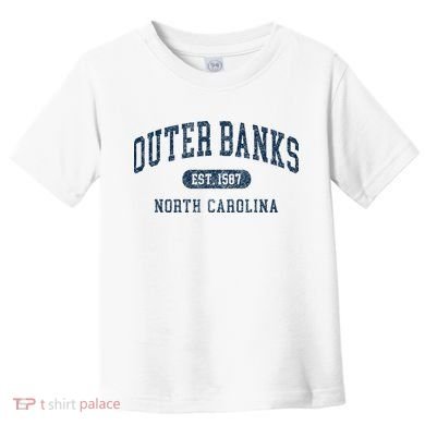 Est 1587 Obx North Carolina Nc Toddler T-Shirt