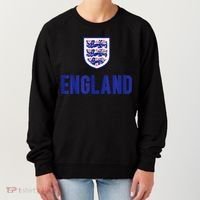 England 1982 Soccer Team Jersey British Three Heraldic Lions Women's Sweatshirt thumb 0