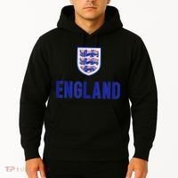 England 1982 Soccer Team Jersey British Three Heraldic Lions Hoodie thumb 2