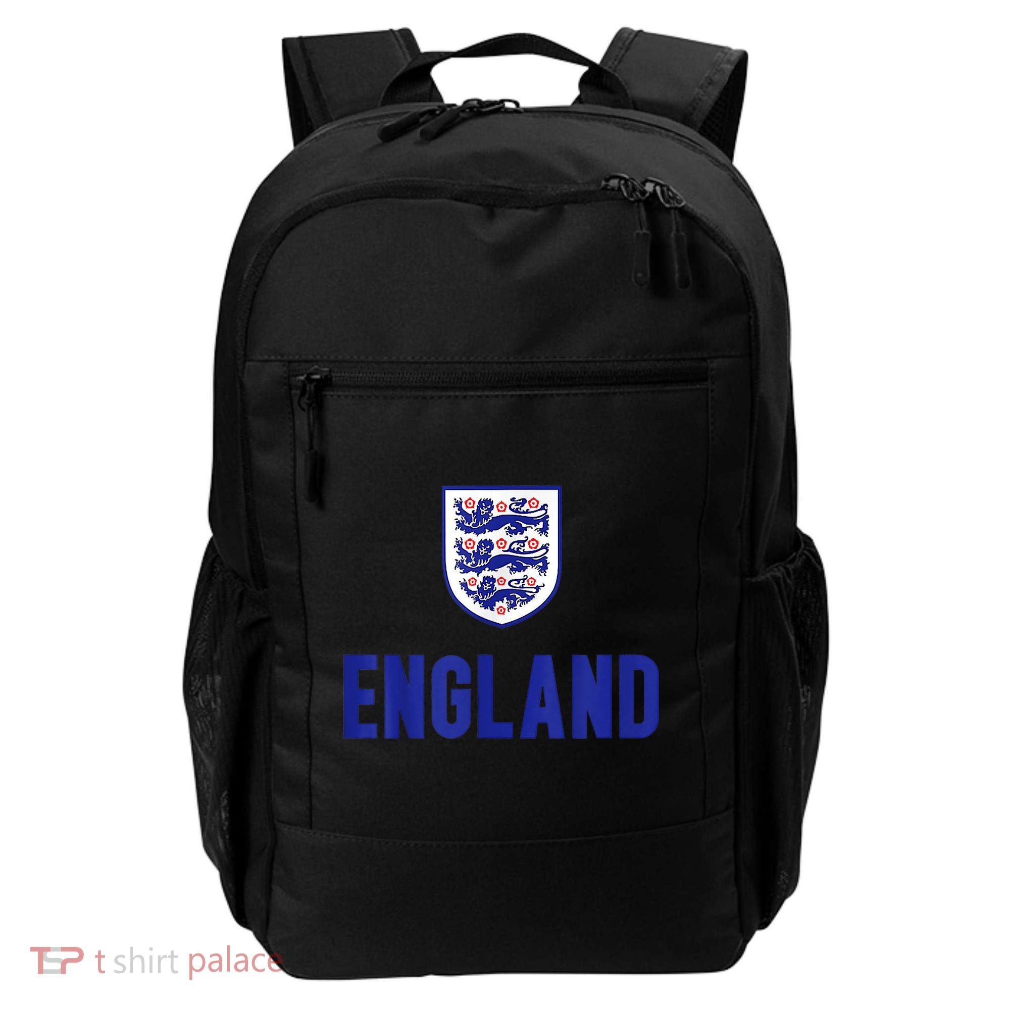 England 1982 Soccer Team Jersey British Three Heraldic Lions Backpack