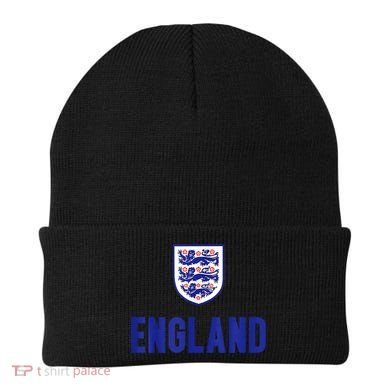 England 1982 Soccer Team Jersey British Three Heraldic Lions Beanie