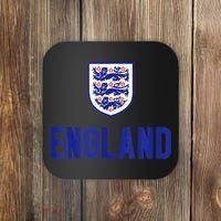 England 1982 Soccer Team Jersey British Three Heraldic Lions Coaster thumb 0