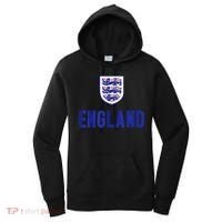 England 1982 Soccer Team Jersey British Three Heraldic Lions Women's Hoodie thumb 0