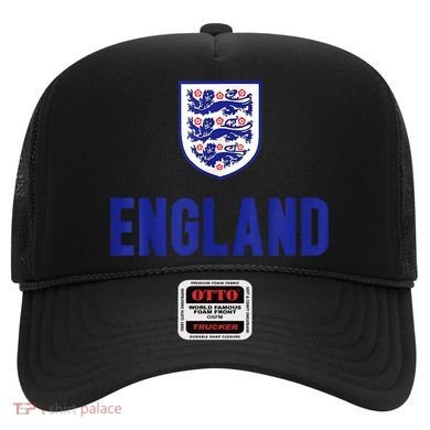 England 1982 Soccer Team Jersey British Three Heraldic Lions Hat