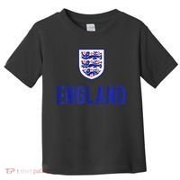 England 1982 Soccer Team Jersey British Three Heraldic Lions Toddler T-Shirt thumb 0