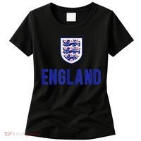 England 1982 Soccer Team Jersey British Three Heraldic Lions Women's T-Shirt thumb 0