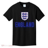 England 1982 Soccer Team Jersey British Three Heraldic Lions Kids T-Shirt thumb 0