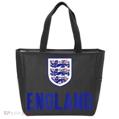 England 1982 Soccer Team Jersey British Three Heraldic Lions Tote Bag