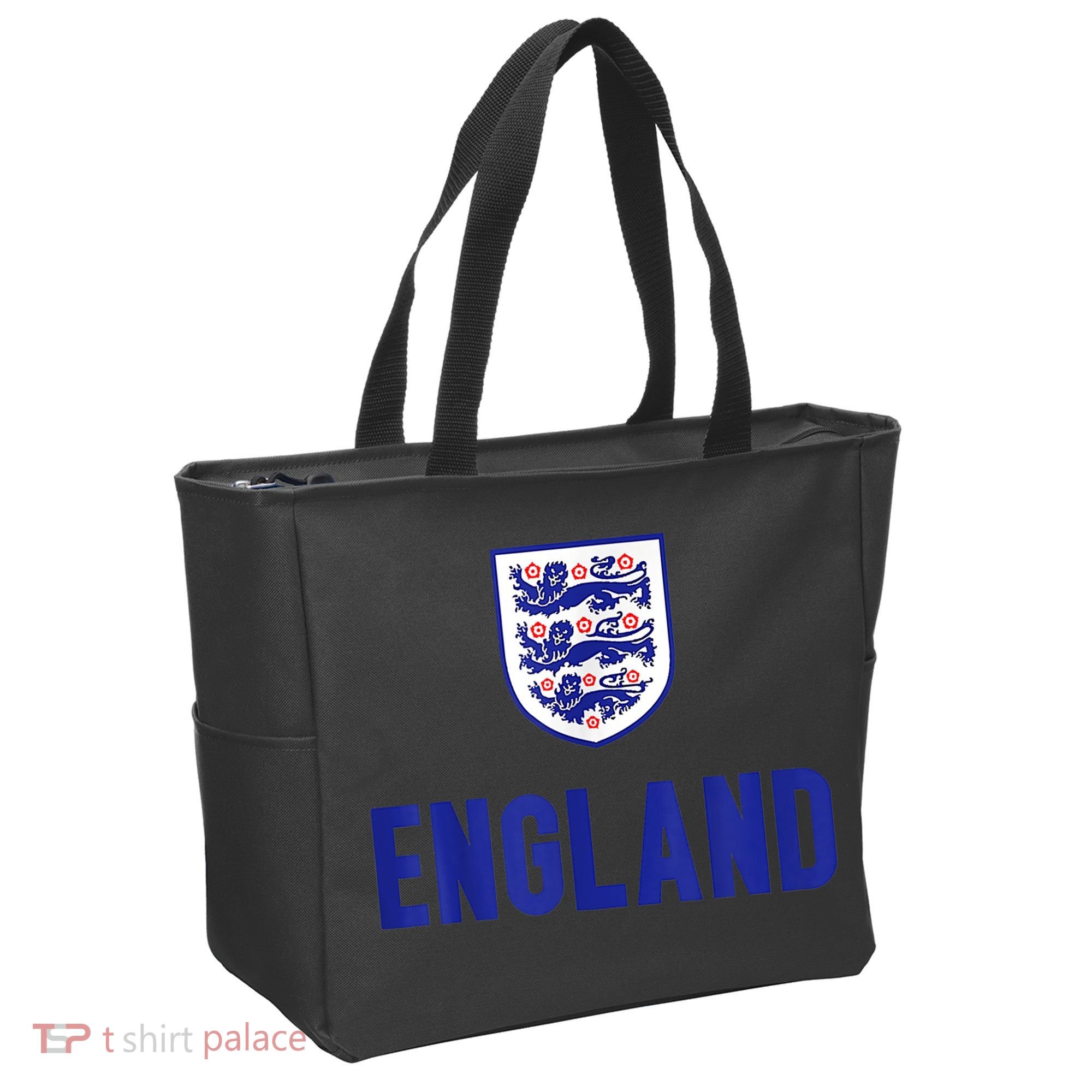 England 1982 Soccer Team Jersey British Three Heraldic Lions Tote Bag