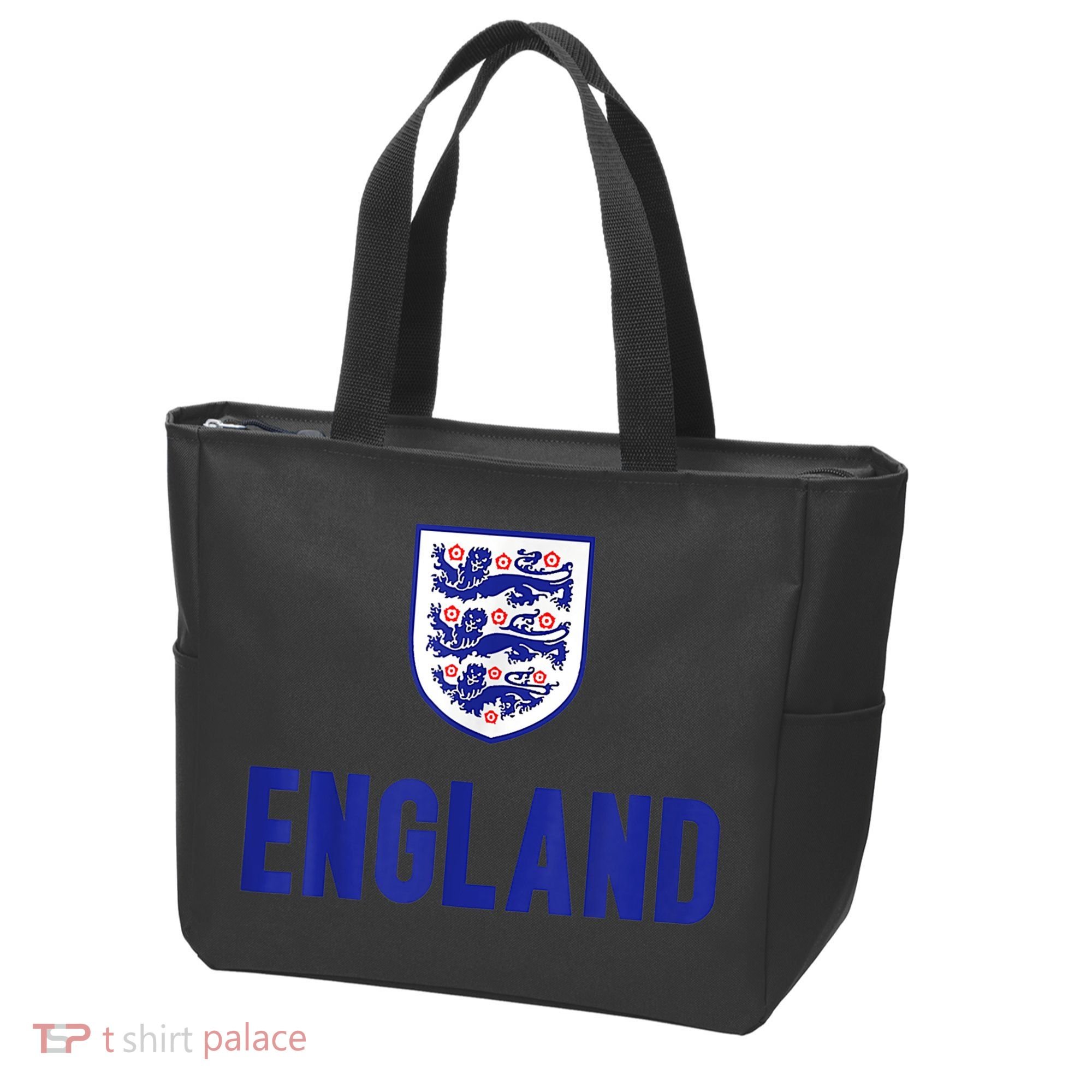 England 1982 Soccer Team Jersey British Three Heraldic Lions Tote Bag