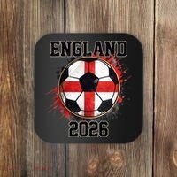 England 2026 North American Soccer Tournament Coaster thumb 0