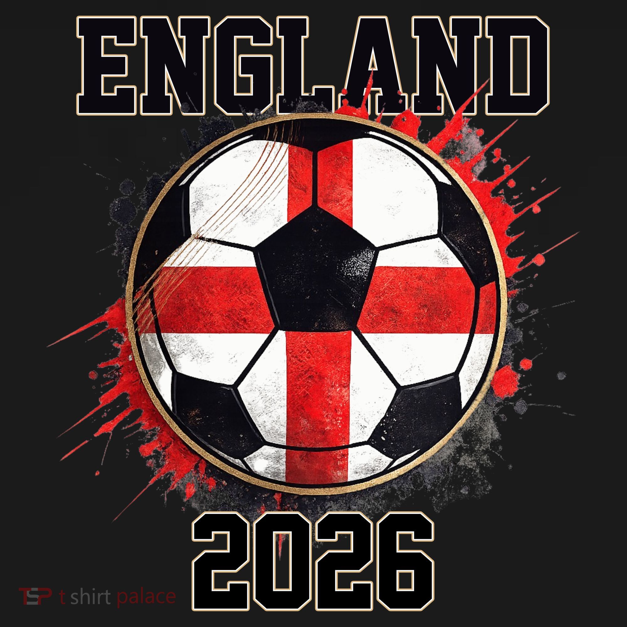 England 2026 North American Soccer Tournament Coaster