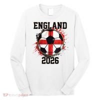England 2026 North American Soccer Tournament Long Sleeve Shirt thumb 0