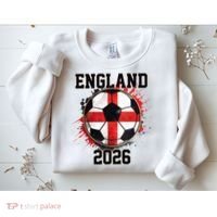 England 2026 North American Soccer Tournament Sweatshirt thumb 2