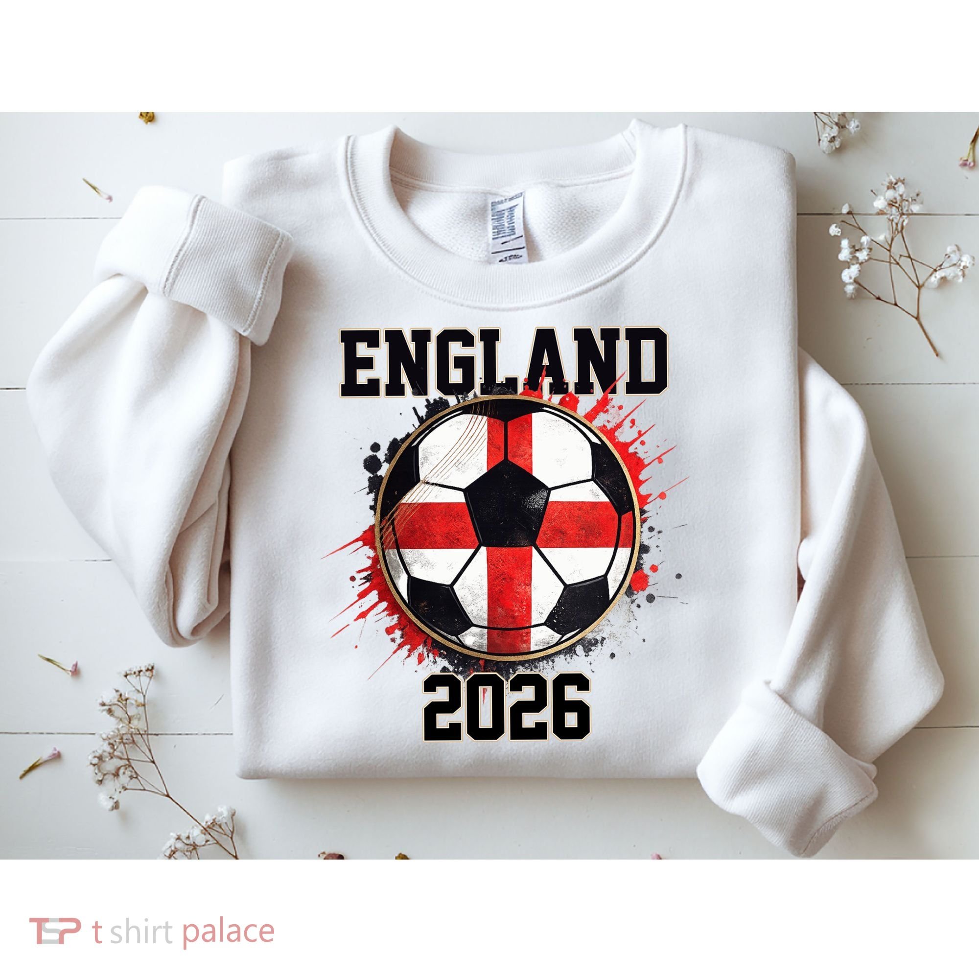 England 2026 North American Soccer Tournament Sweatshirt