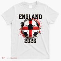 England 2026 North American Soccer Tournament T-Shirt thumb 0