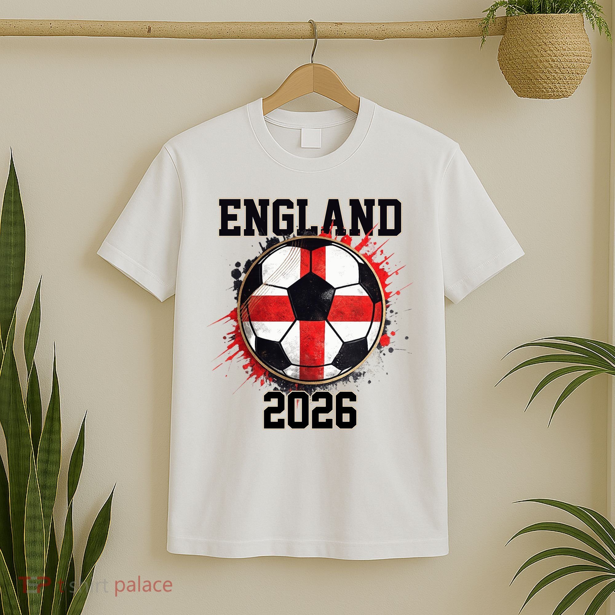 England 2026 North American Soccer Tournament T-Shirt