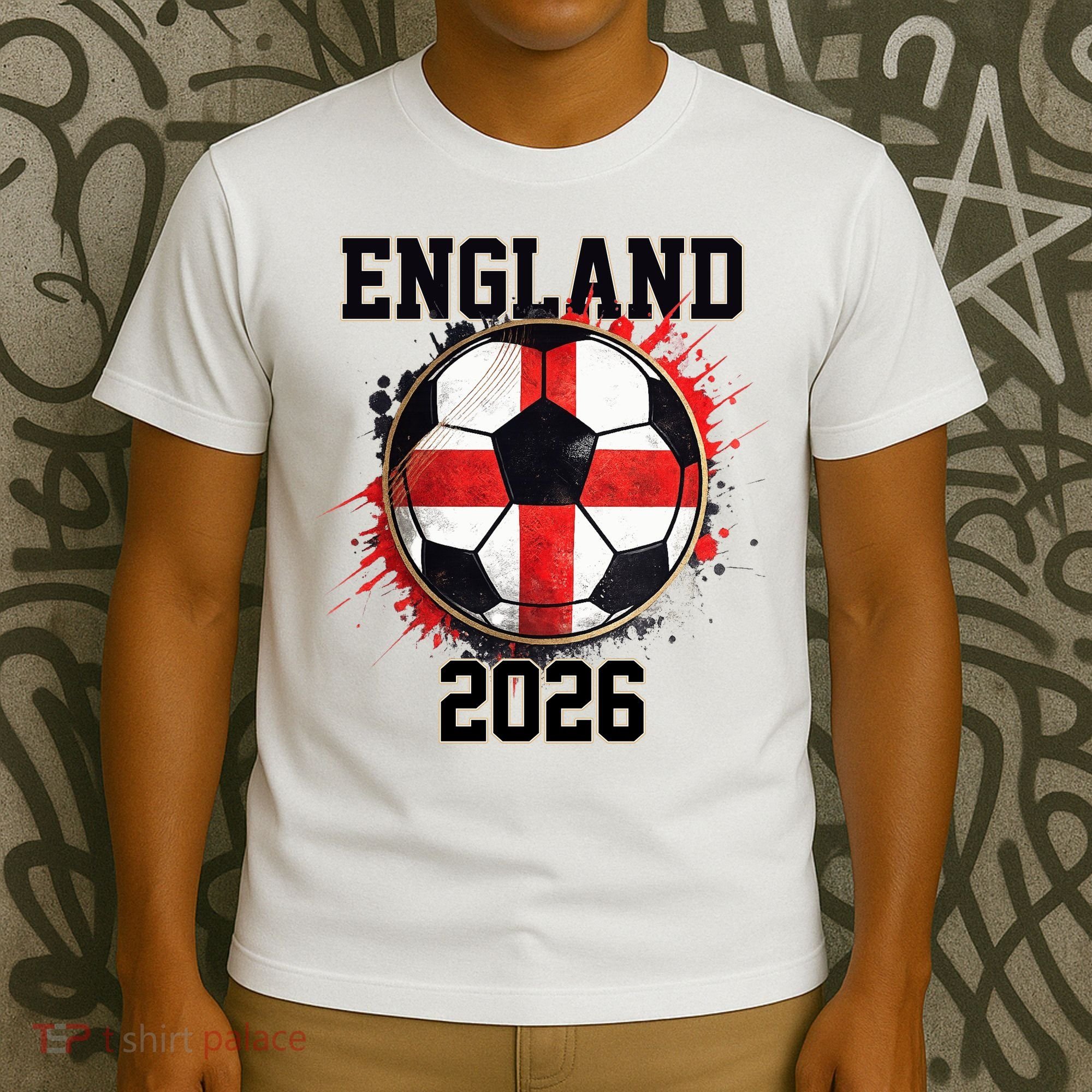 England 2026 North American Soccer Tournament T-Shirt