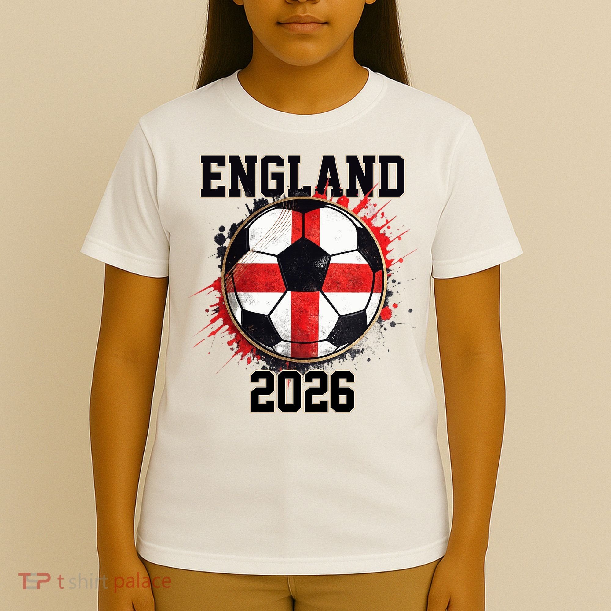 England 2026 North American Soccer Tournament T-Shirt
