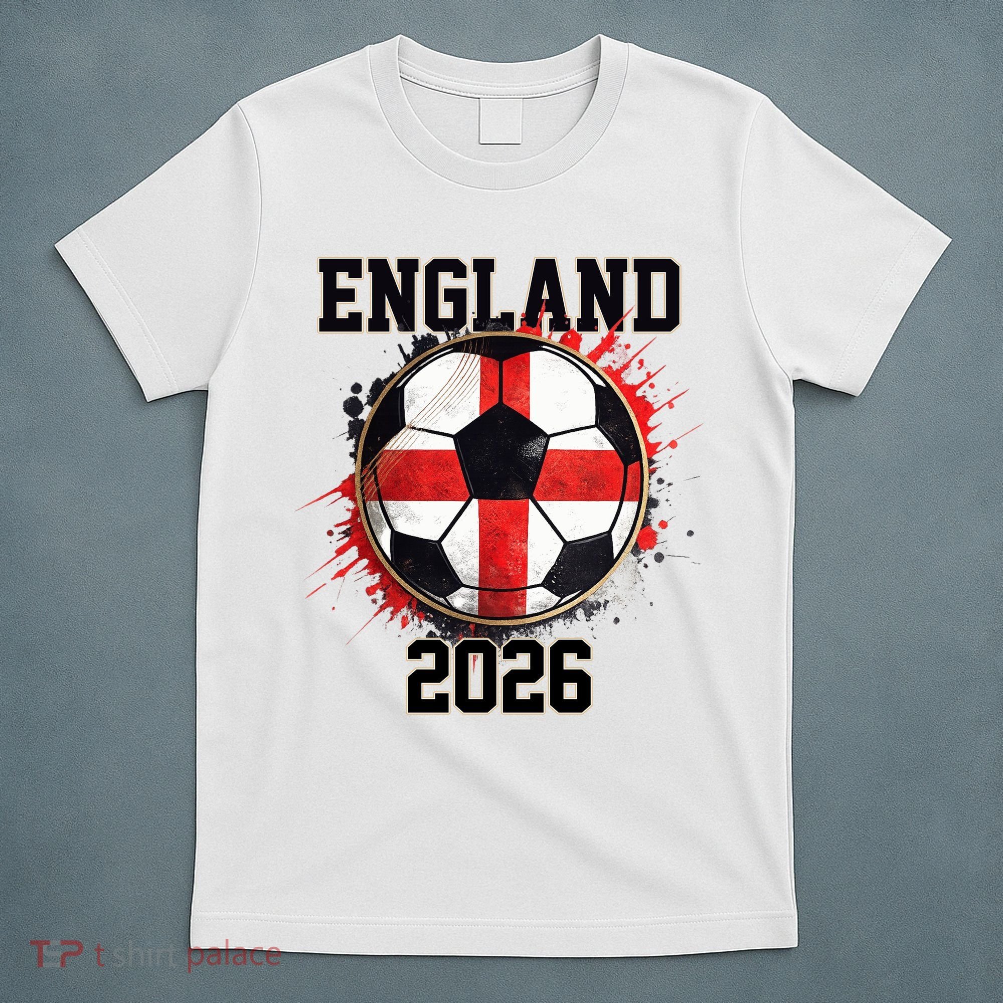 England 2026 North American Soccer Tournament T-Shirt