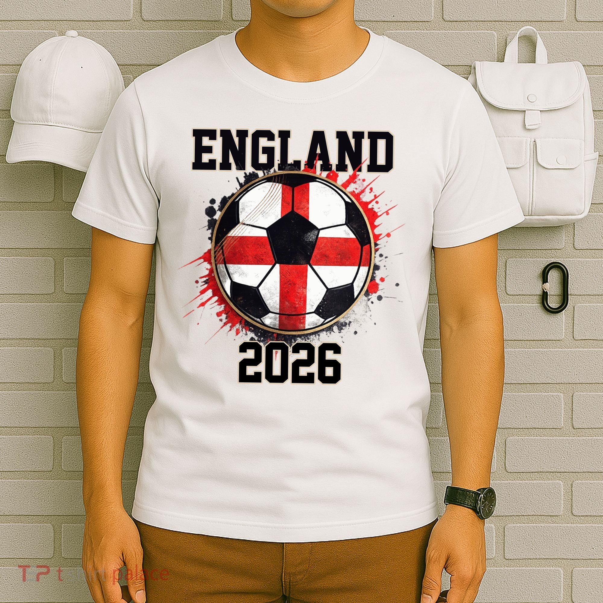 England 2026 North American Soccer Tournament T-Shirt