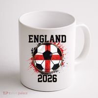 England 2026 North American Soccer Tournament Coffee Mug thumb 1