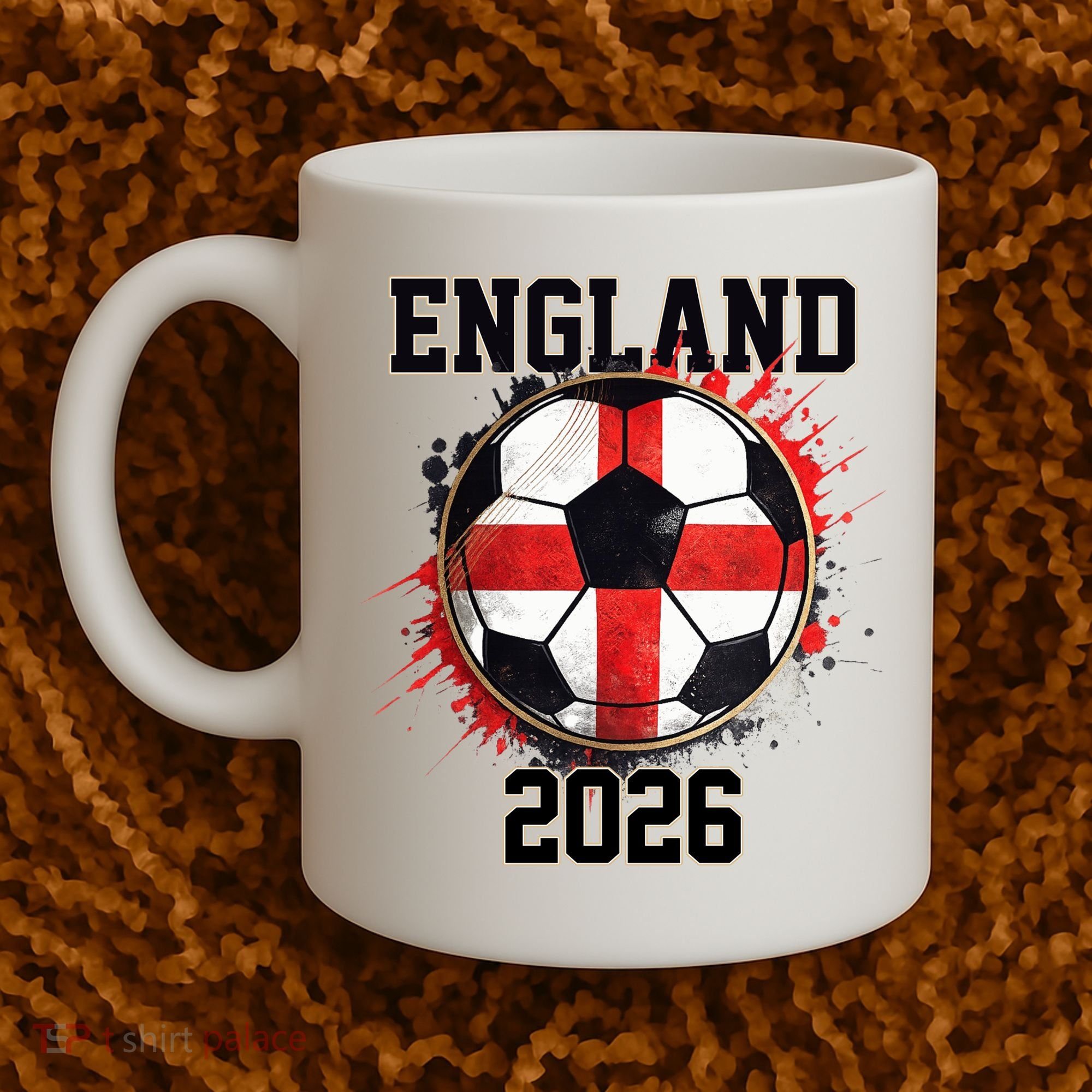 England 2026 North American Soccer Tournament Coffee Mug
