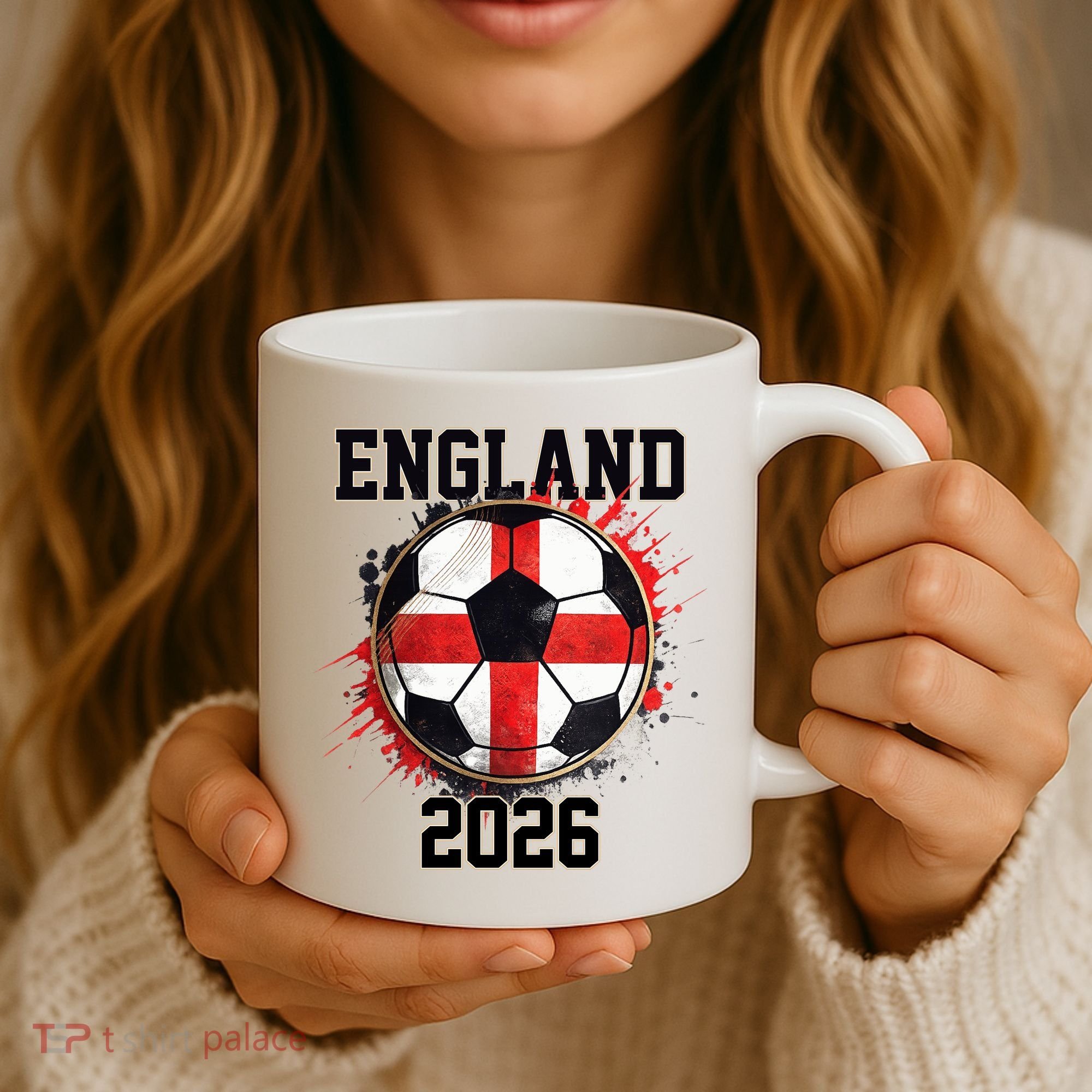 England 2026 North American Soccer Tournament Coffee Mug