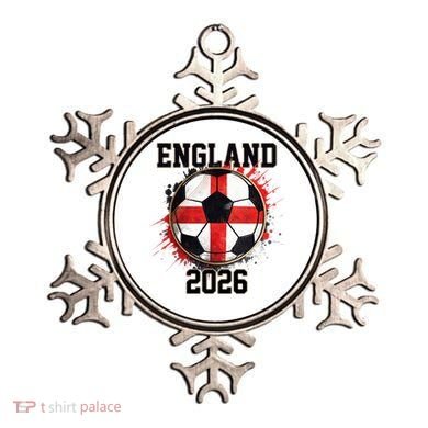 England 2026 North American Soccer Tournament Ornament