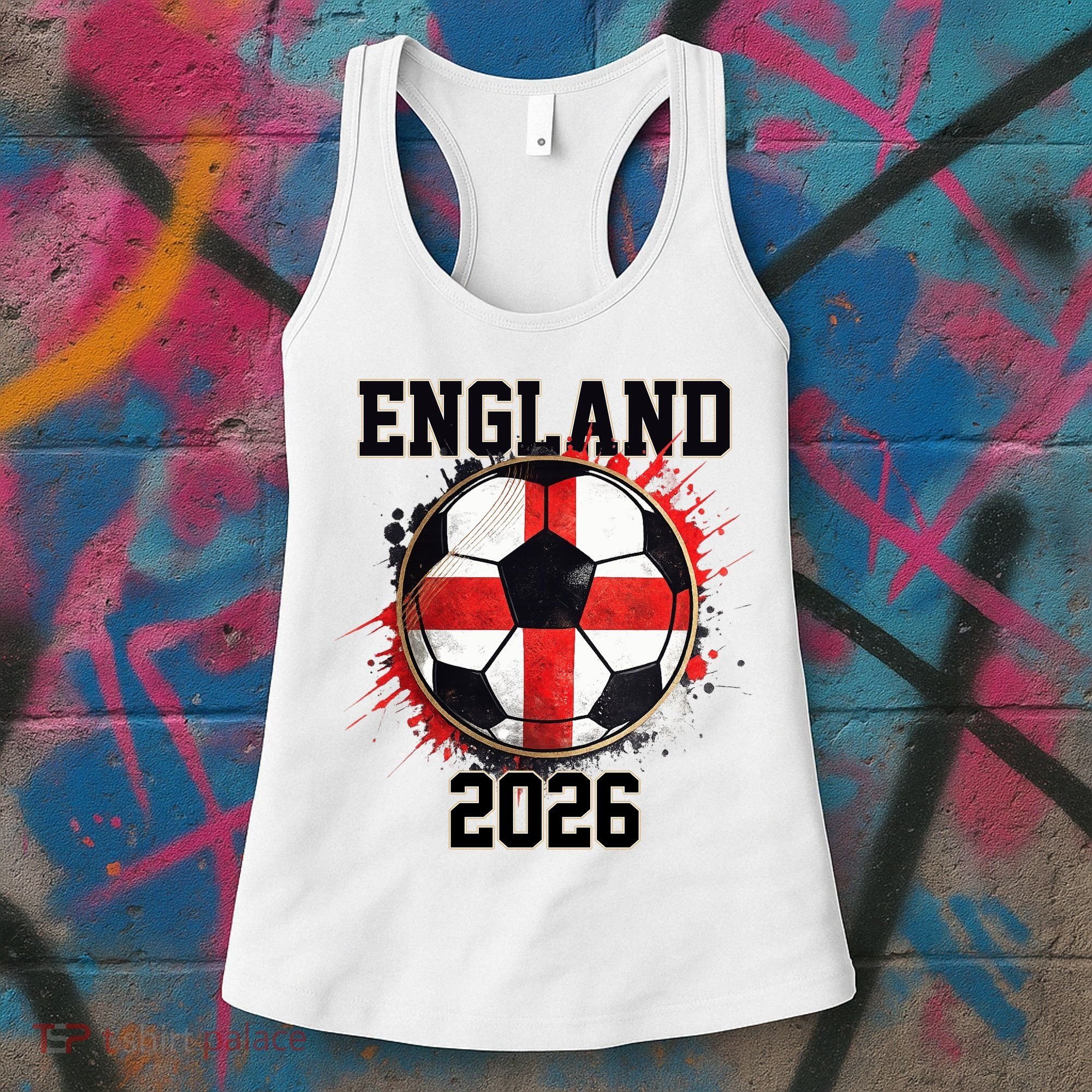 England 2026 North American Soccer Tournament Women's Tank Top