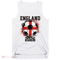 England 2026 North American Soccer Tournament Tank Top thumb 0