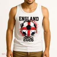 England 2026 North American Soccer Tournament Tank Top thumb 3