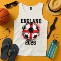 England 2026 North American Soccer Tournament Tank Top thumb 4